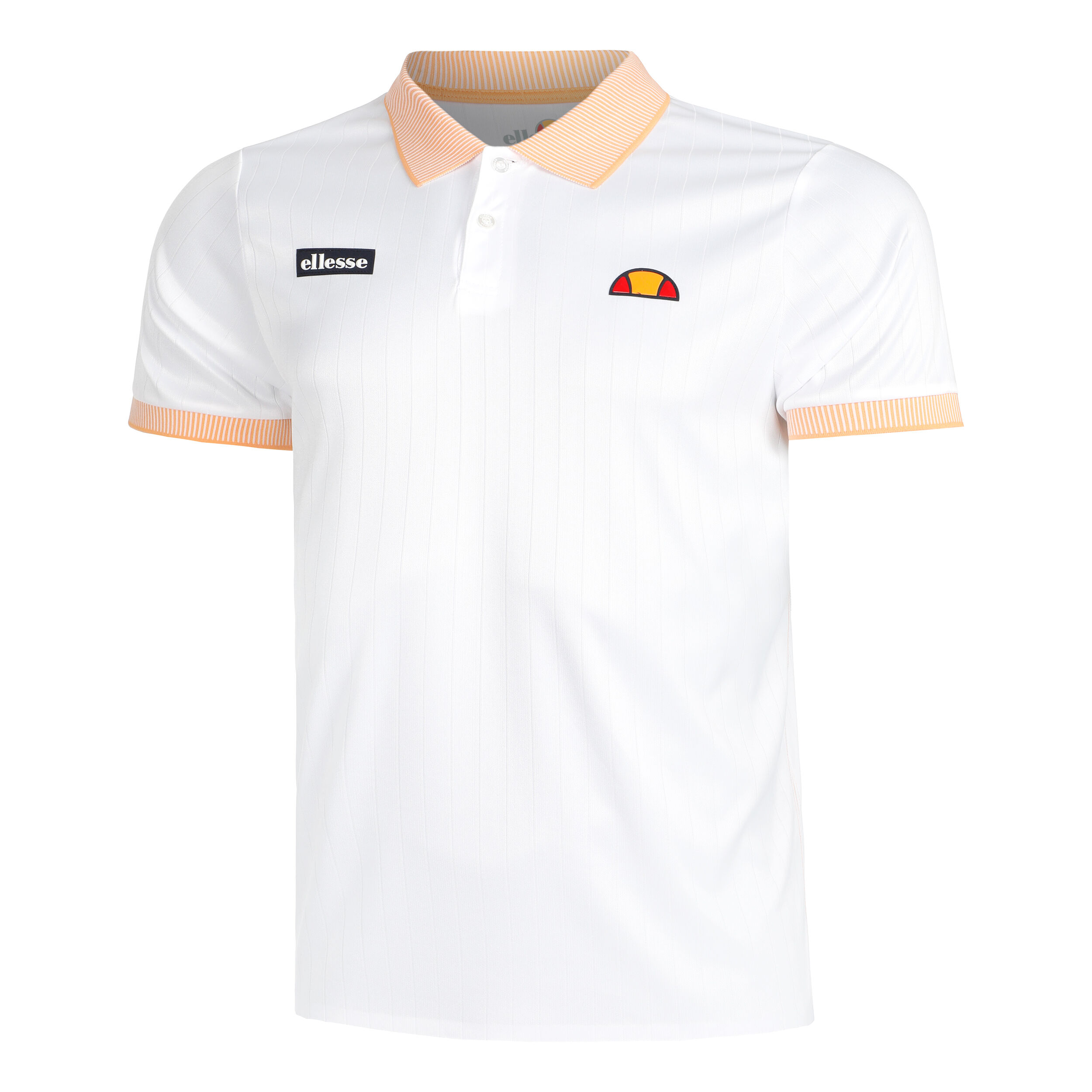 Montoni Polo Herren - Weiß, Orange