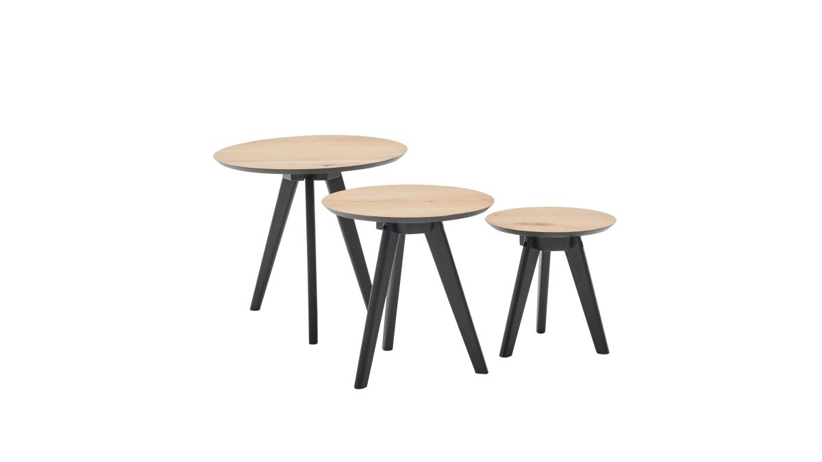 Roomio Couchtisch 3er-Set No. 2002 Eiche
