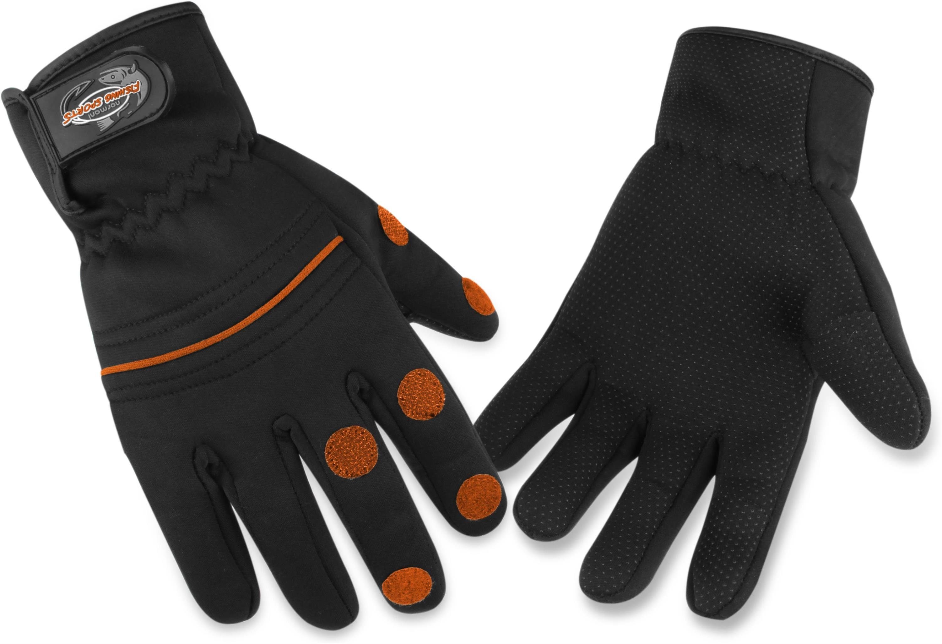normani Angelhandschuhe Anglerhandschuhe Tarpune Wasserdichte und Winddichte Angel Handschuhe Winterhandschuhe aus Neopren mit klappbaren Fingerkuppen und gummierter Handinnenfläche