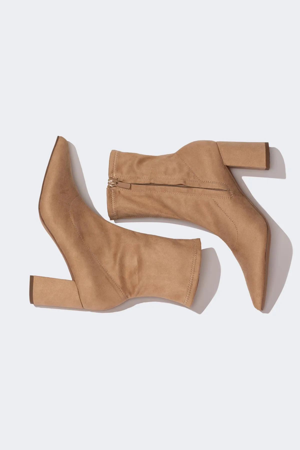 DeFacto  Stiefelette - Beige - Blockabsatz
