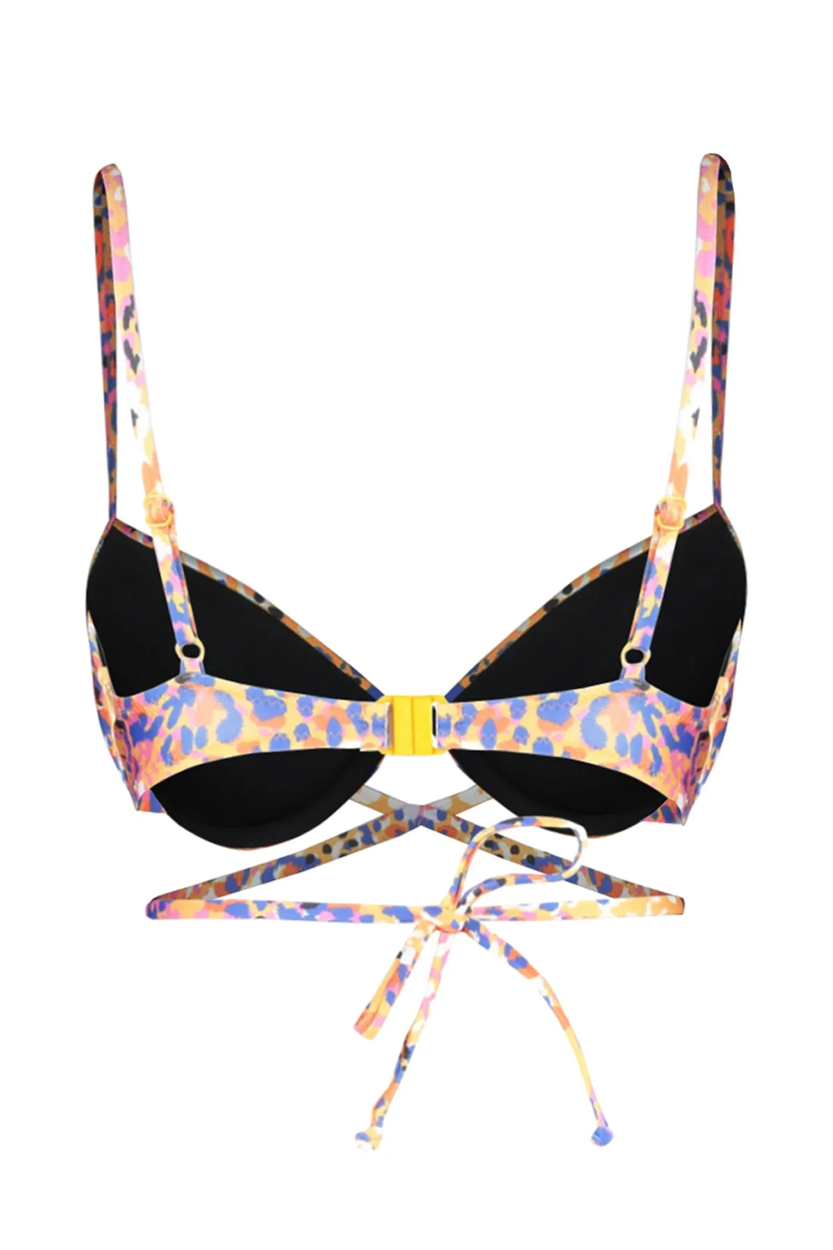 Trendyol Collection  Abstrakt gemustertes Bügel-Bikinioberteil zum Binden TBESS23BU00159