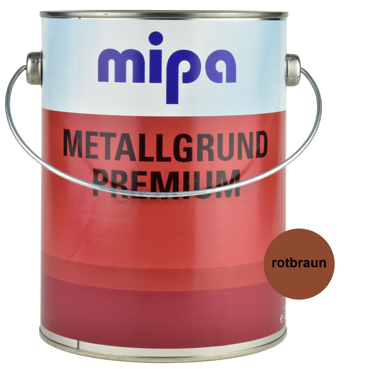 Mipa Metallgrund Premium rotbraun 2,5L