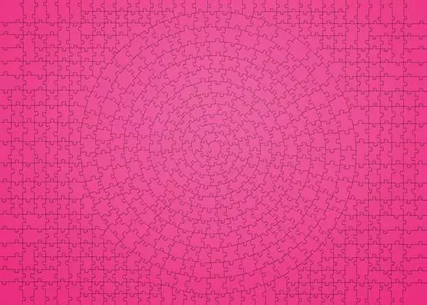 Puzzle 654 Teile - Krypt Pink