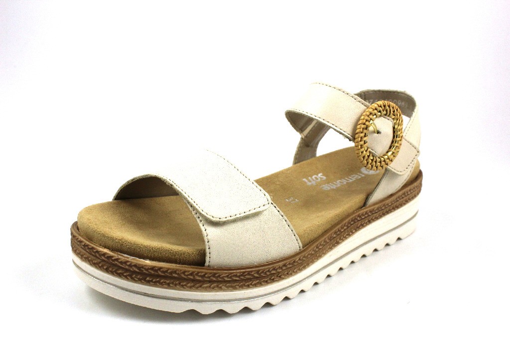 REMONTE Klassische Sandalen beige