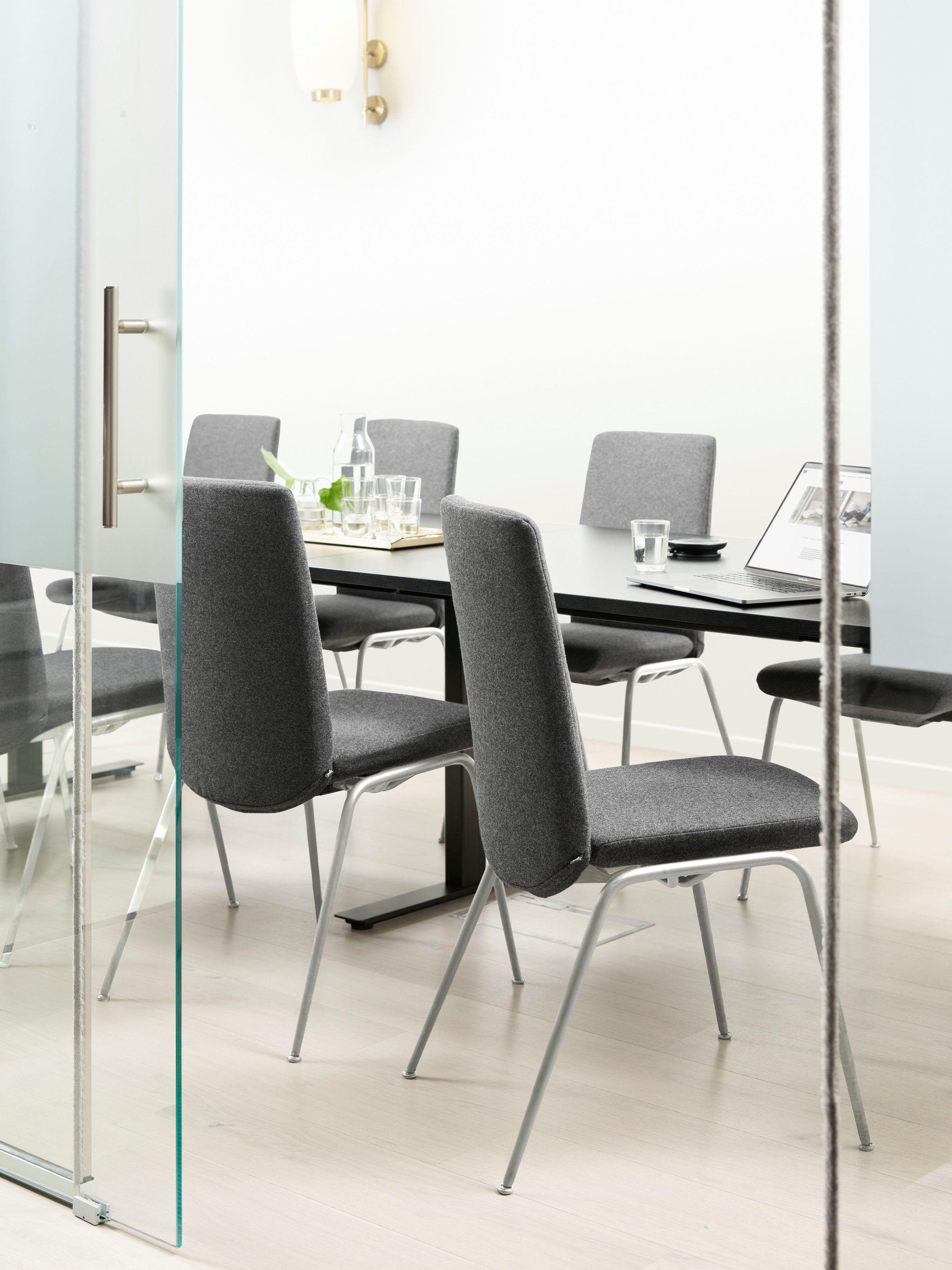 Stressless® Polsterstuhl Laurel, Low Back, Größe L, mit Beinen aus Stahl in Chrom glänzend