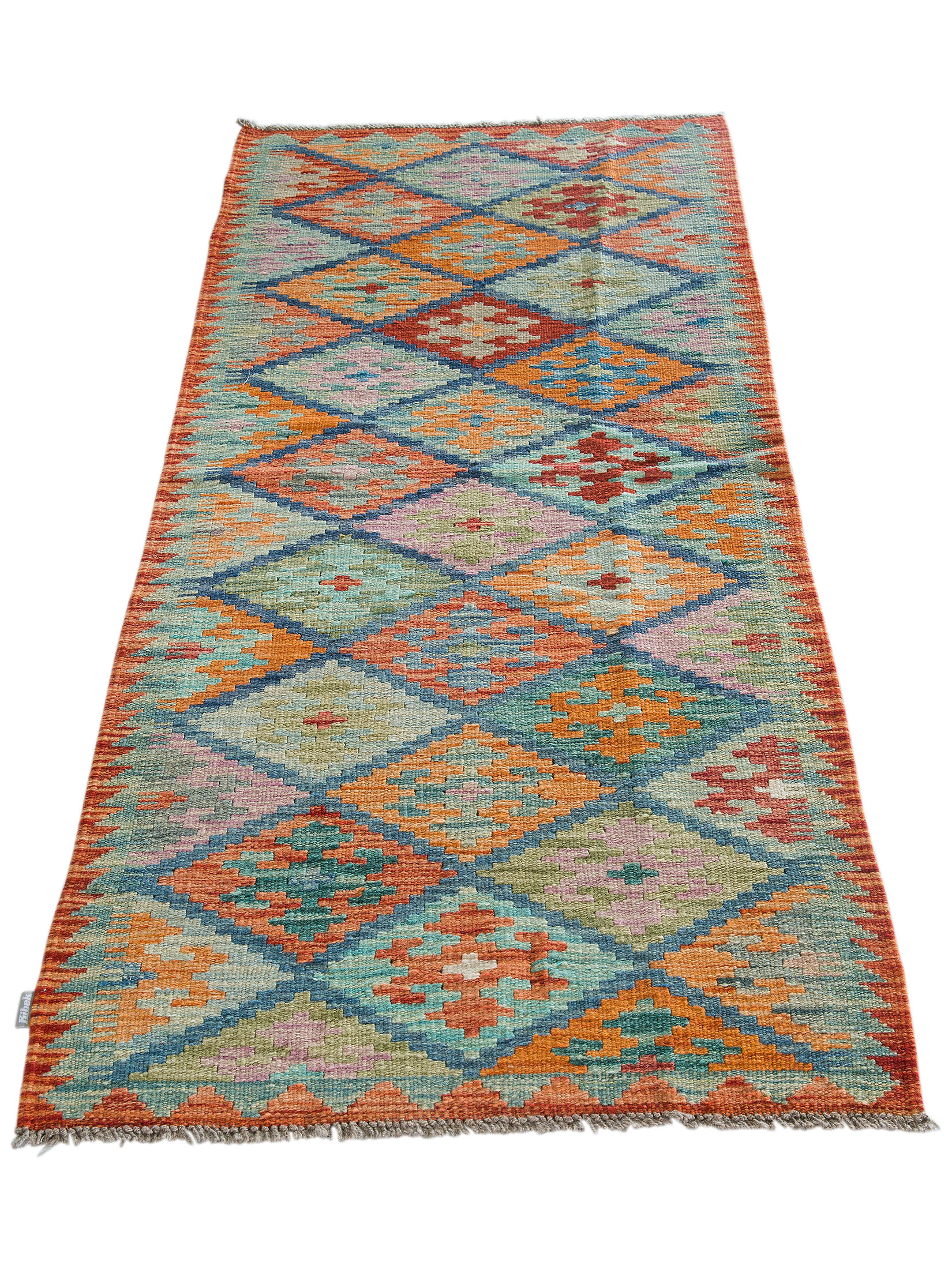 Afghan Kelim ca. 69 x 192 cm, Unikat / Einzelstück