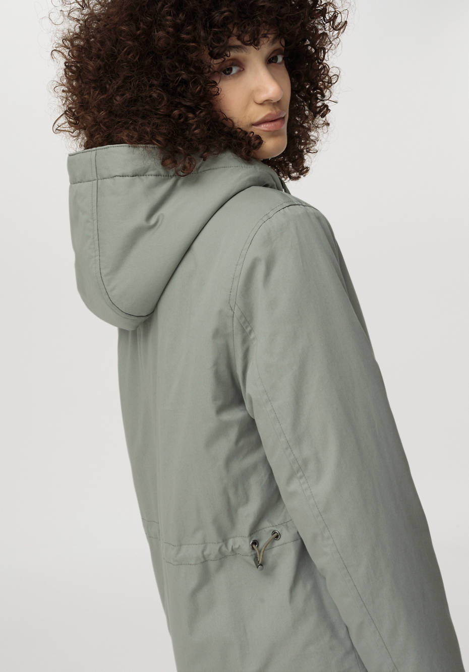 Parka Nature Shell aus reiner Bio-Baumwolle