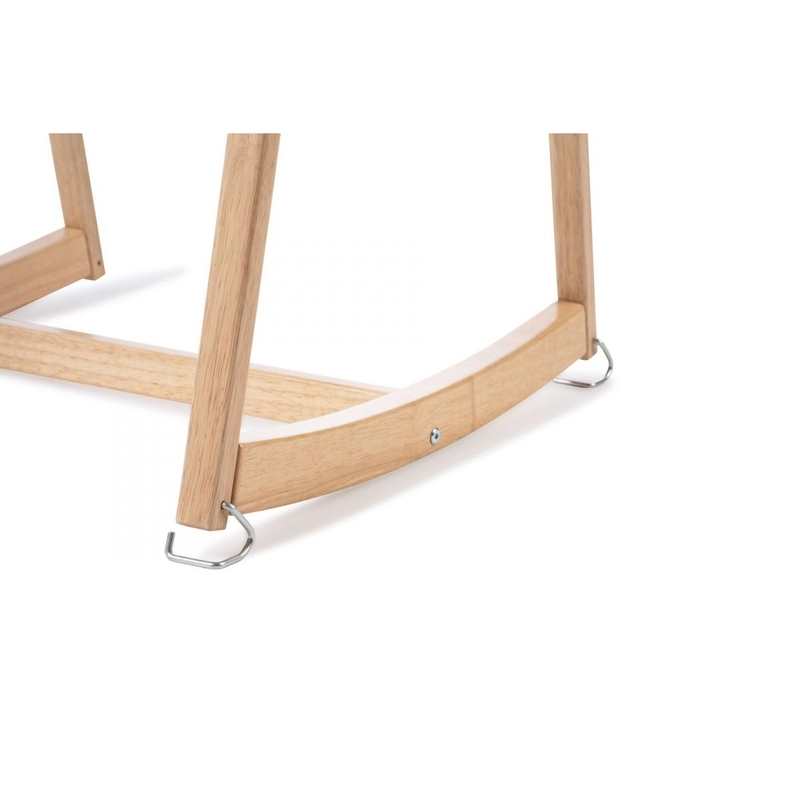 Pied pour couffin Moise en bois naturel