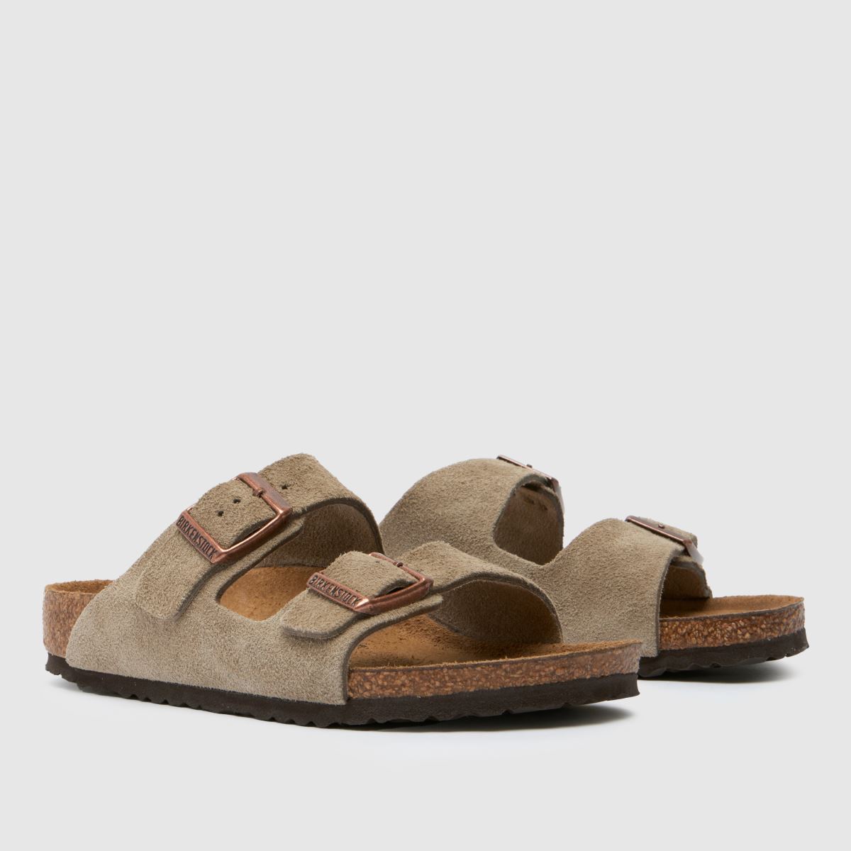 BIRKENSTOCK taupe Arizona Junior sandaler