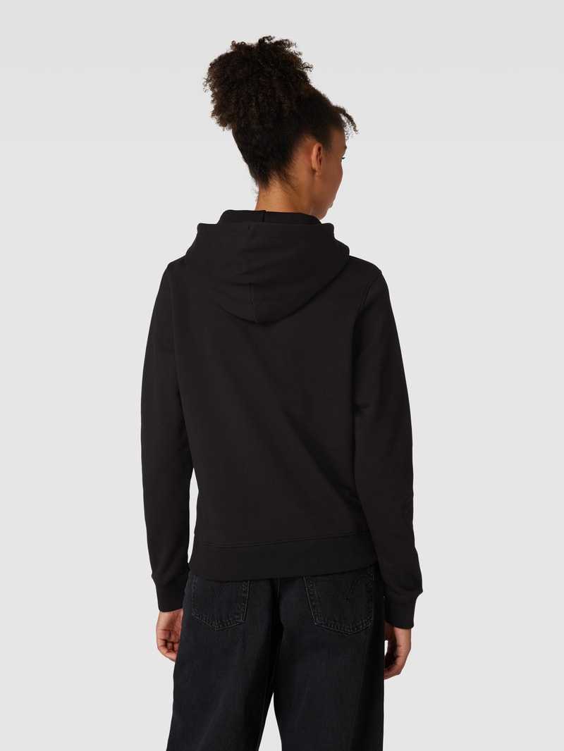 Hoodie mit Motiv-Print Modell 'STAR' in schwarz