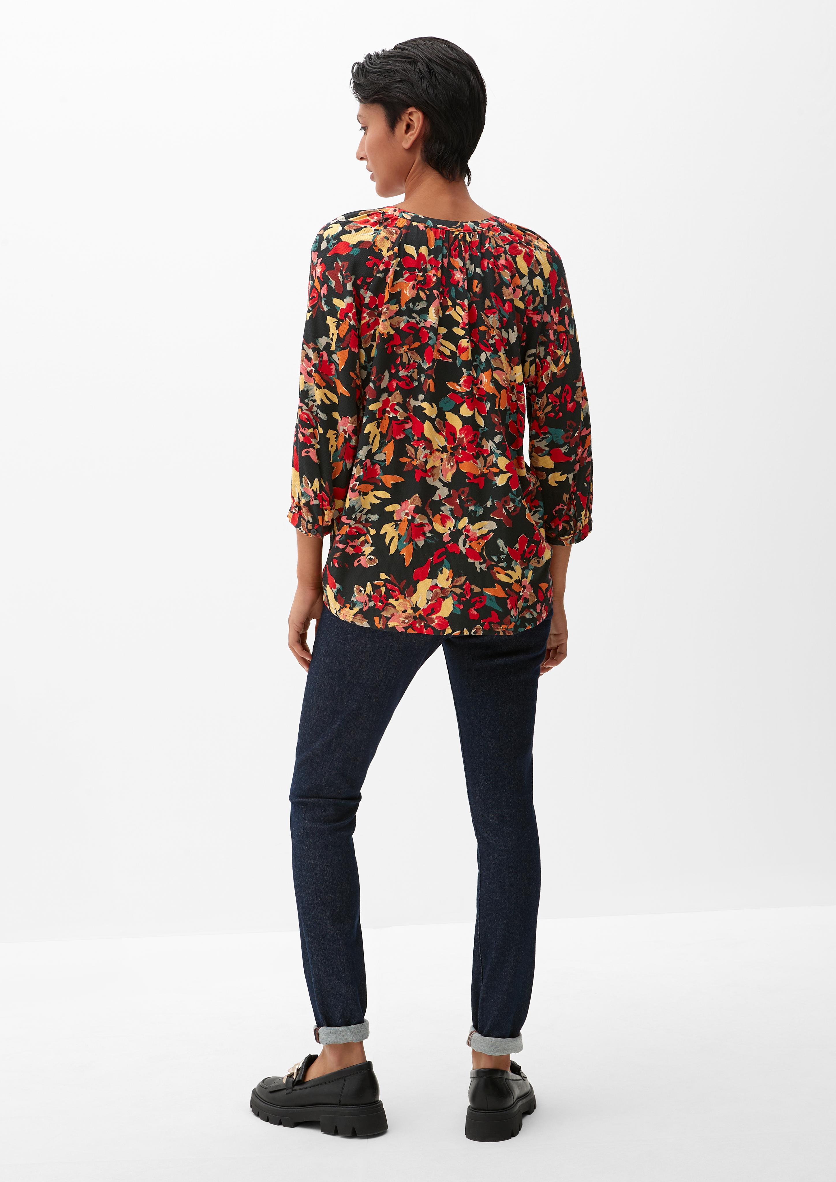Musterbluse mit Dobby-Struktur  2120530-59A0