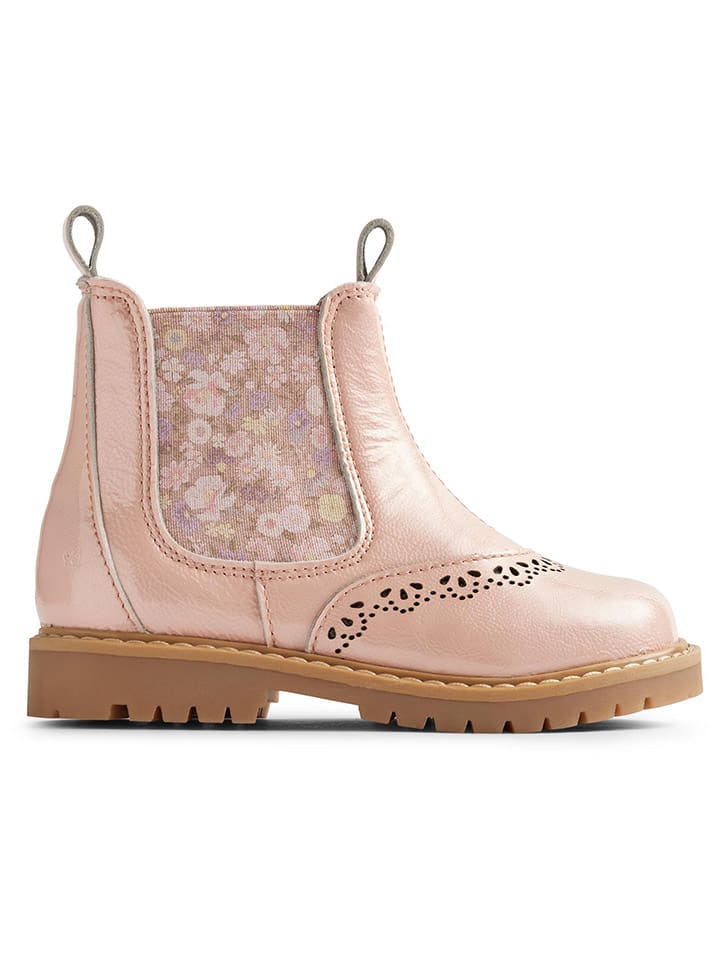 Wheat Leder-Chelsea-Boots in Rosa günstig kaufen 29