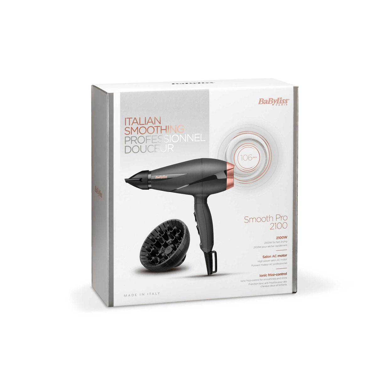 Sèche-cheveux Smooth Pro 2100