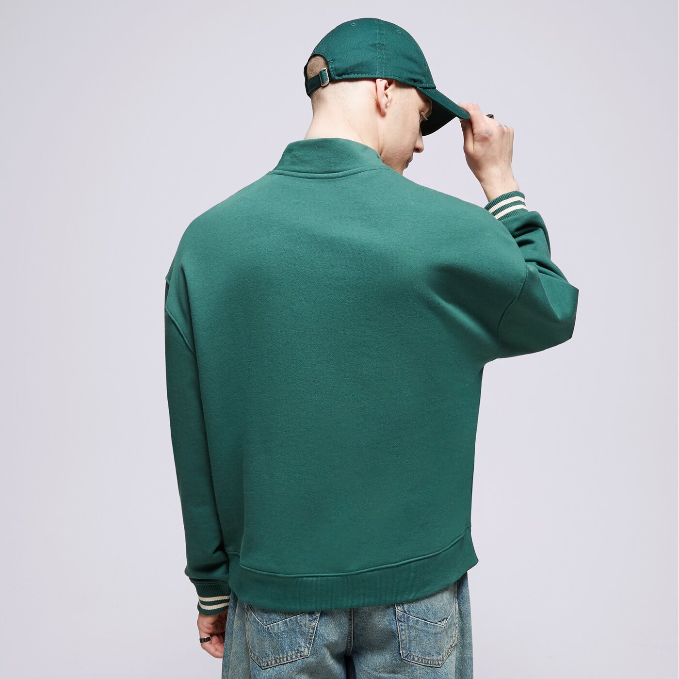 ELLESSE SWEATSHIRT MIT REIßVERSCHLUSS   SIESTALLI DGREEN 1/2 Grün