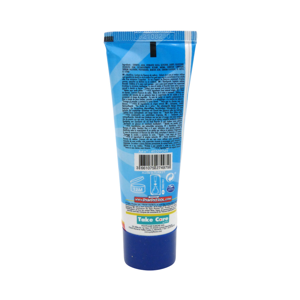 takecare DENTIFRICE PAT PATROUILE POUR ENFANT A LA FRAISE 50 ML DENTIFRICE