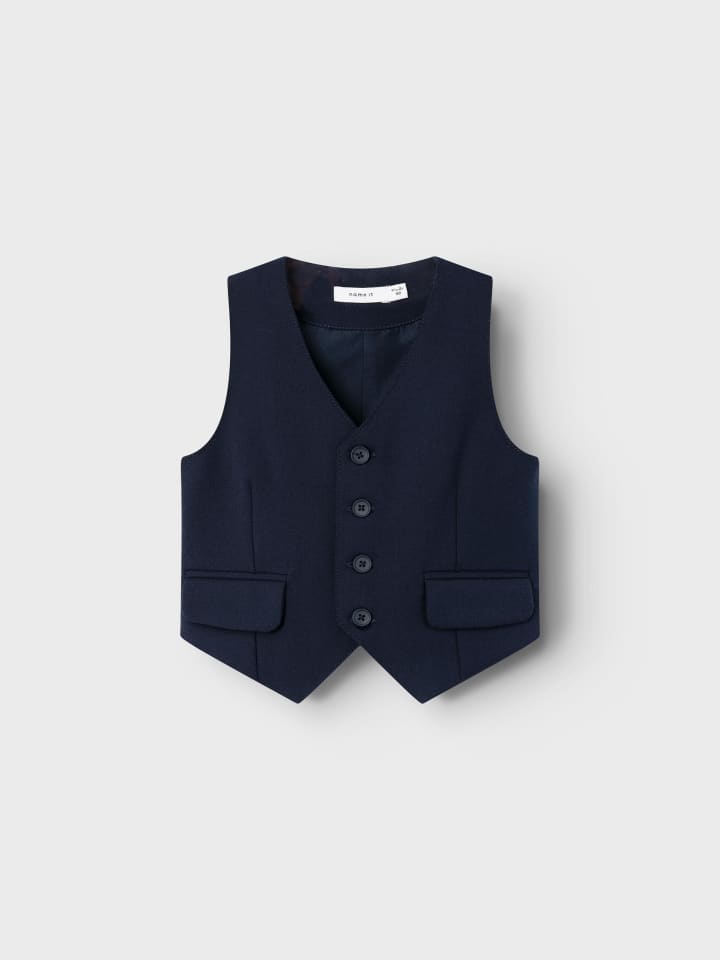 name it Anzugweste in dark sapphire günstig kaufen 92