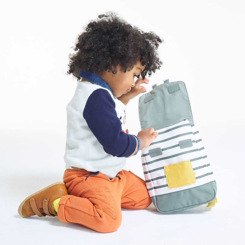 Sac à dos dinosaure vert bébé garçon