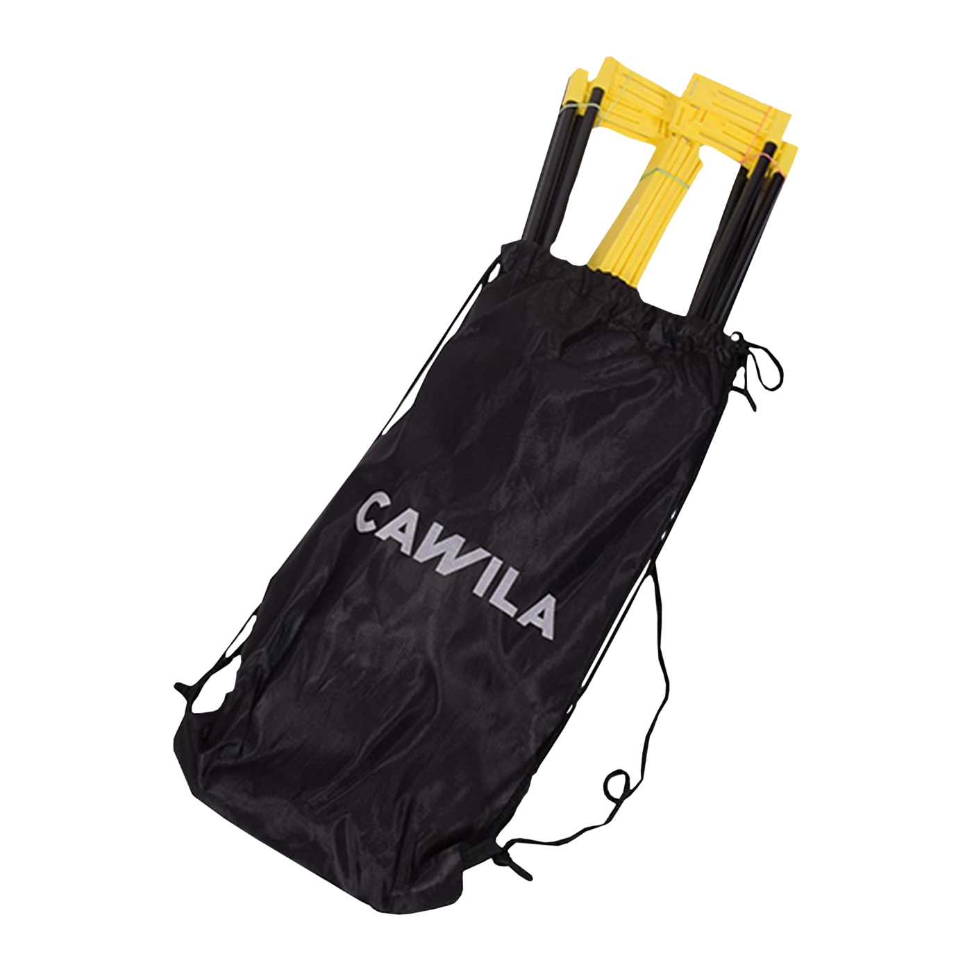 Cawila Step-Koordinationsleiter 10 Stege Gelb