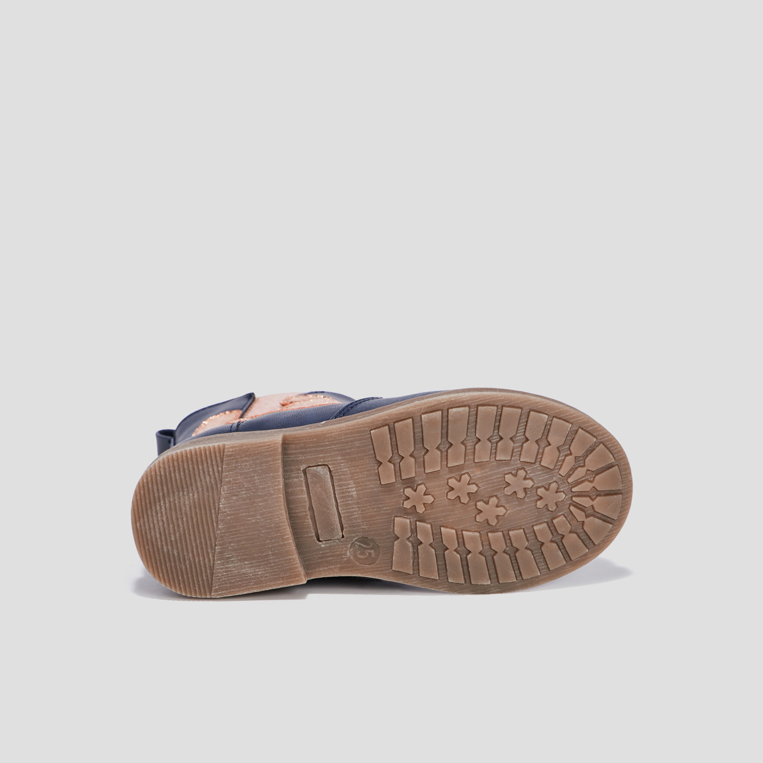 Bottines zippées bleu marine fille | La Halle