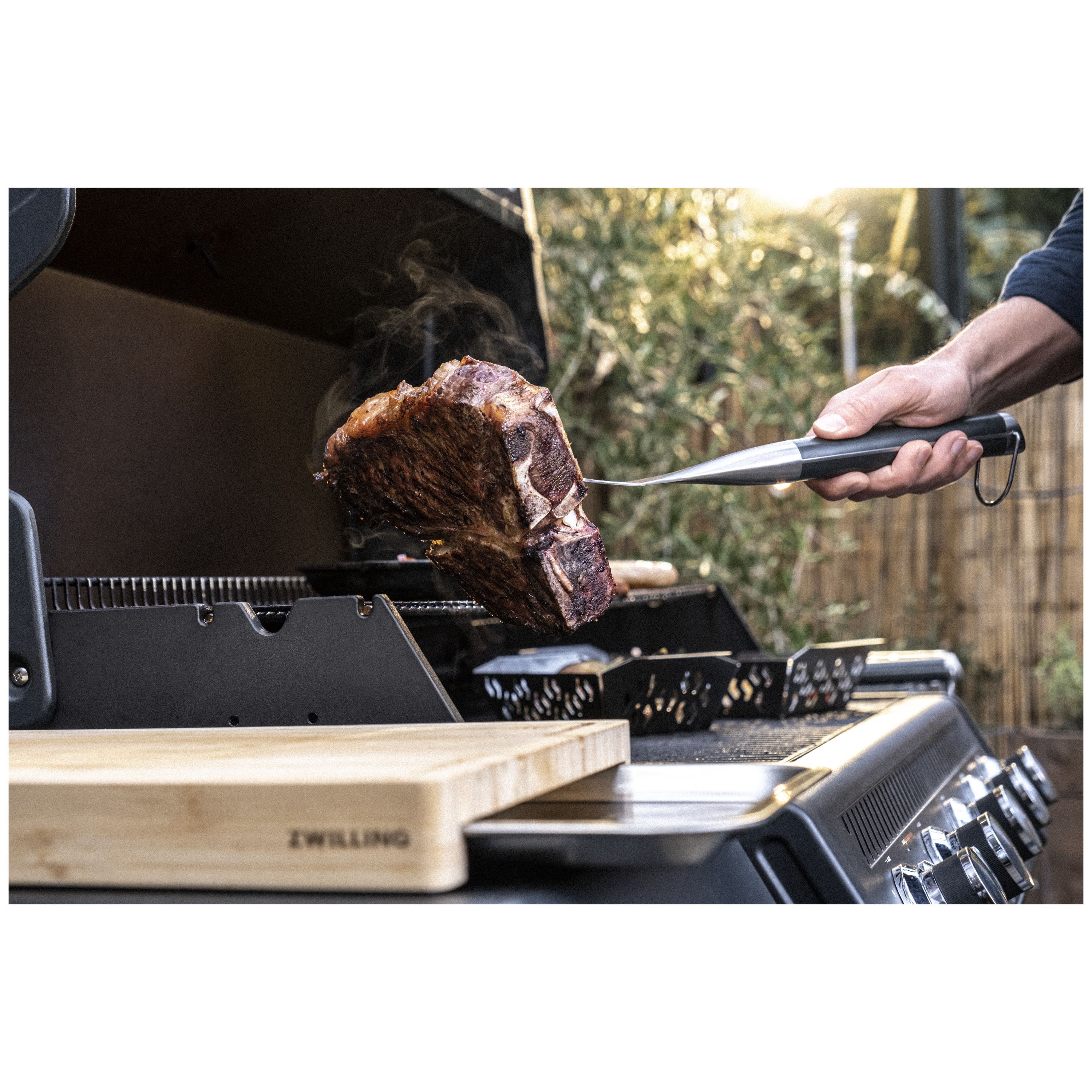Grillgabel, 41 cm, Edelstahl