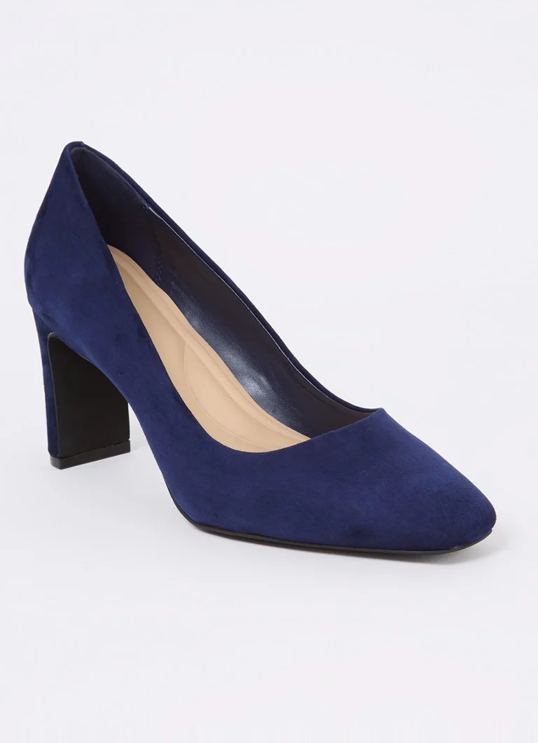Décolleté Dune London in pelle scamosciata