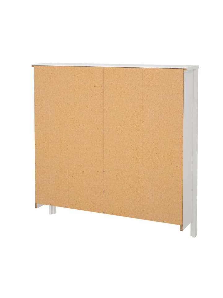 ebuy24 Schuhschrank Madrid Weiß 103 x 25 cm günstig kaufen onesize