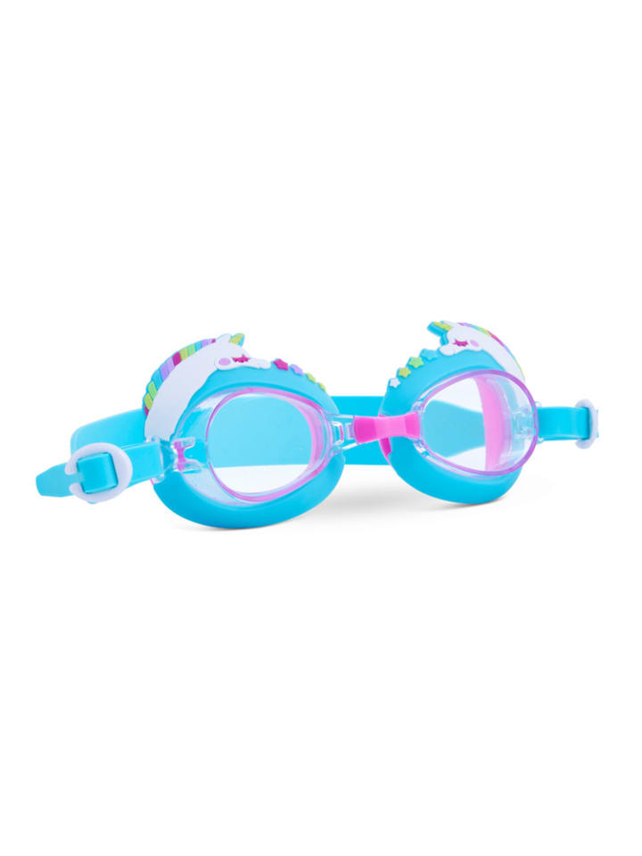 Aqua2ude Einhorn Kinder Schwimmbrille UV Anti-Fog Silikon in Blau Ab 3 J. günstig kaufen onesize