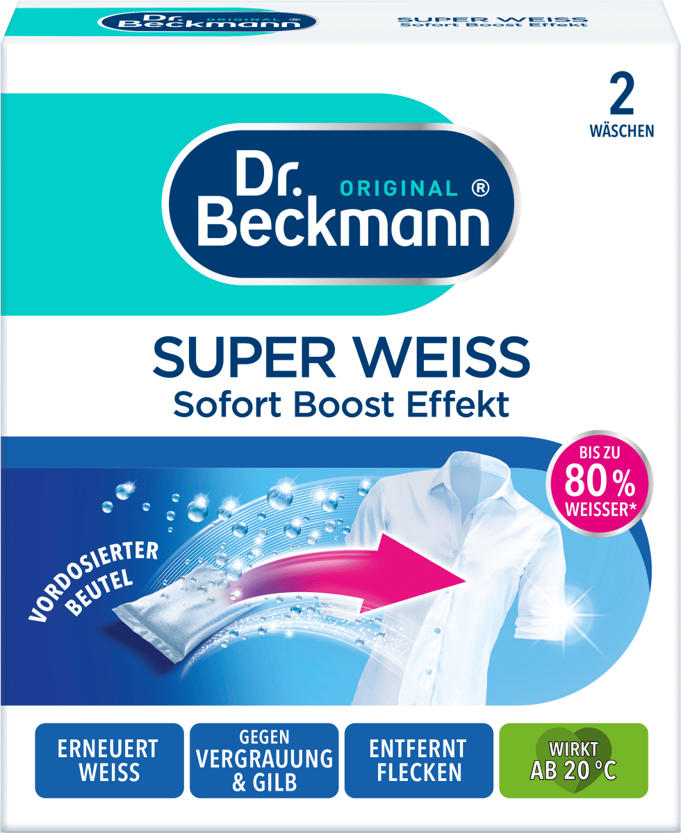 Wäsche Weiß super im Beutel, 80 g