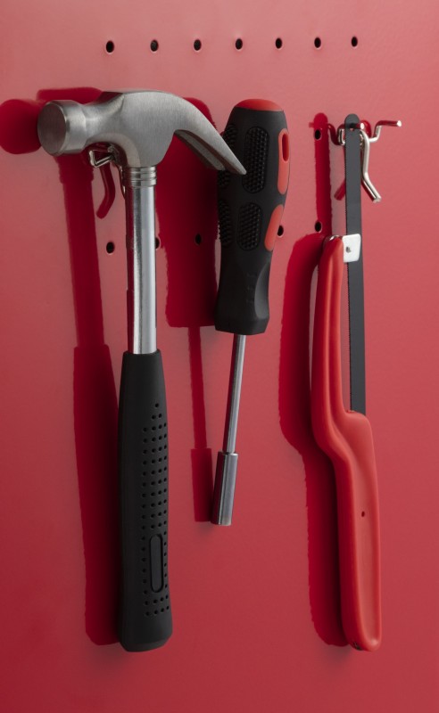 WOLFGANG TOOLS WOLFGANG Metall-Trolley 92-teilig Rot
