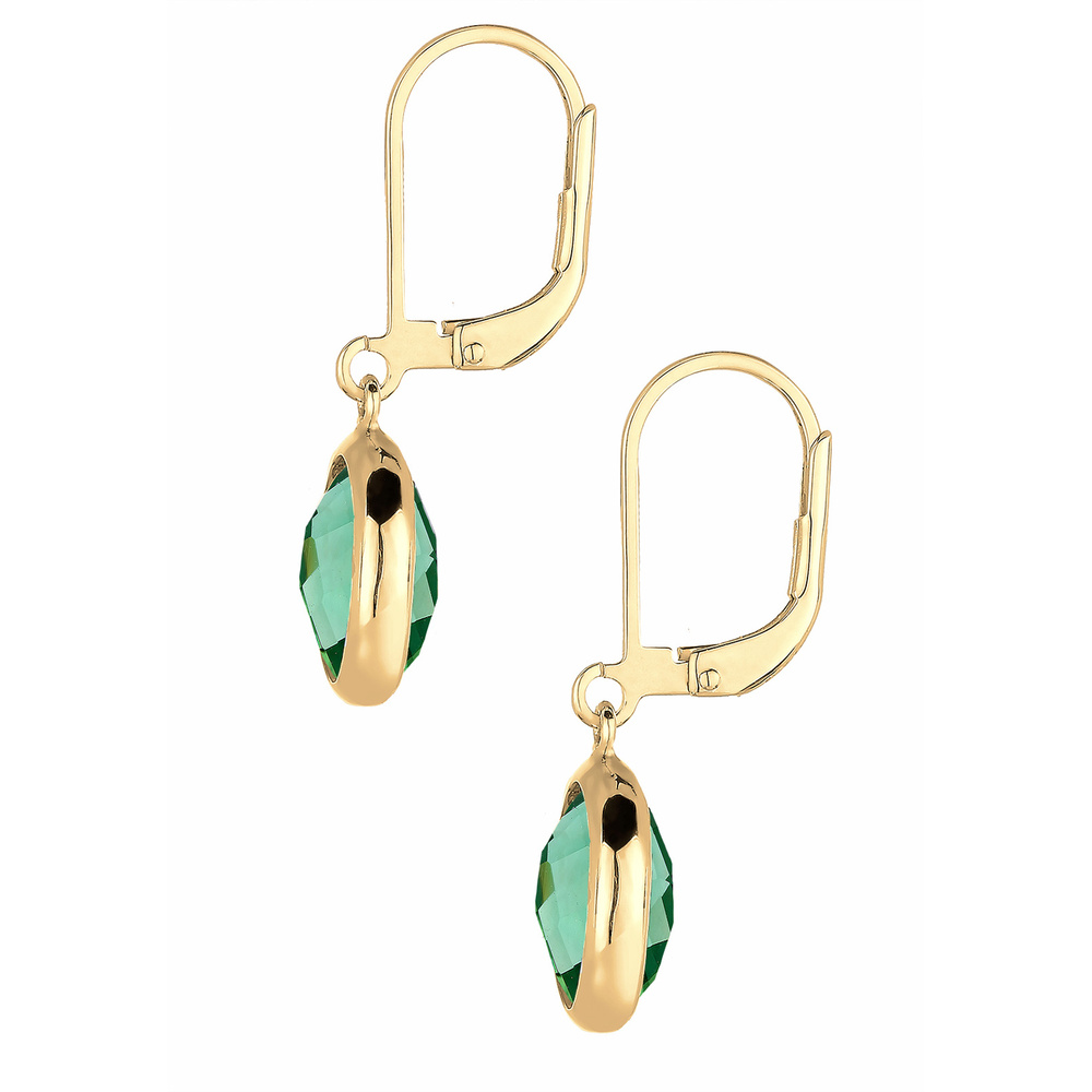 Elli PREMIUM Elli PREMIUM Boucles d'Oreilles Femmes Pendentif d'oreilles Stylé Élégant avec Qu Boucles d'oreilles