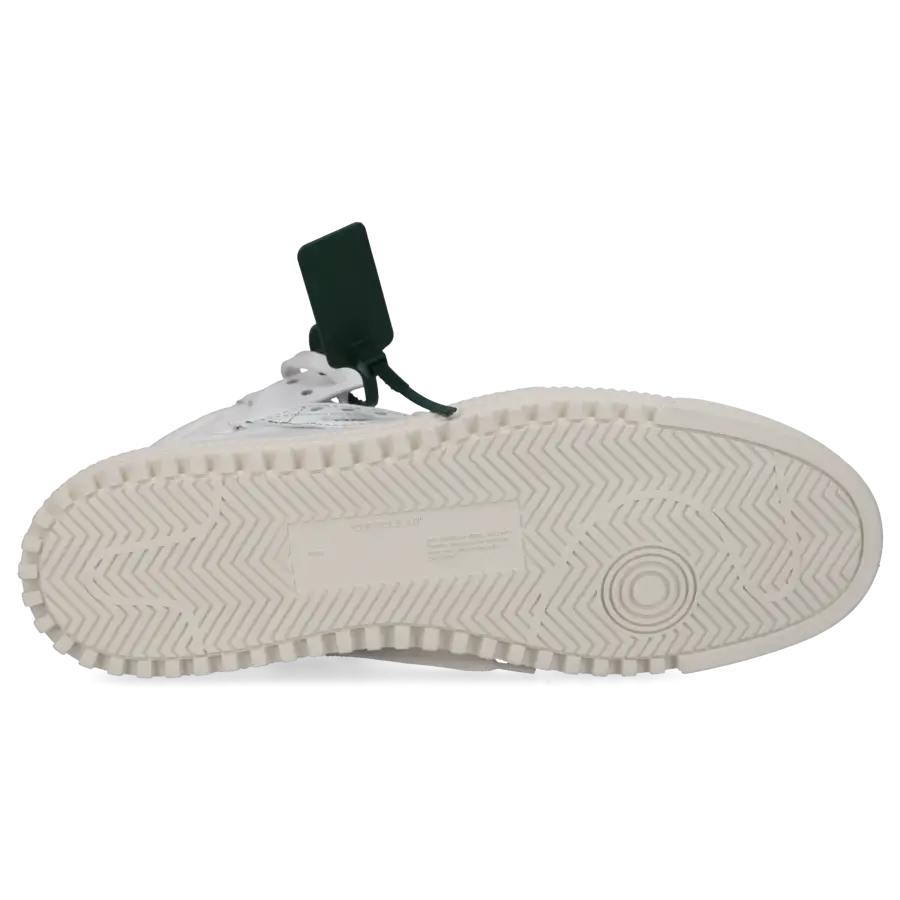 Off-White - Sneaker high 3.0 OFF COURT Kalbsleder - weiß