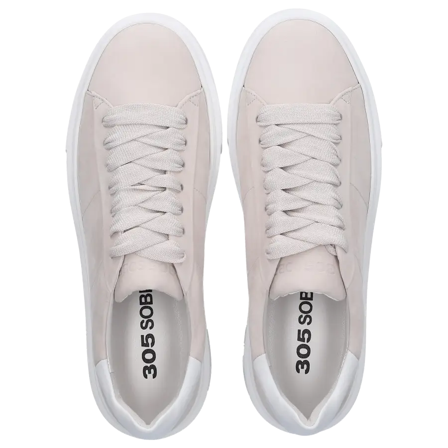 305 SOBE - Sneaker low CAPO Nubukleder - grau