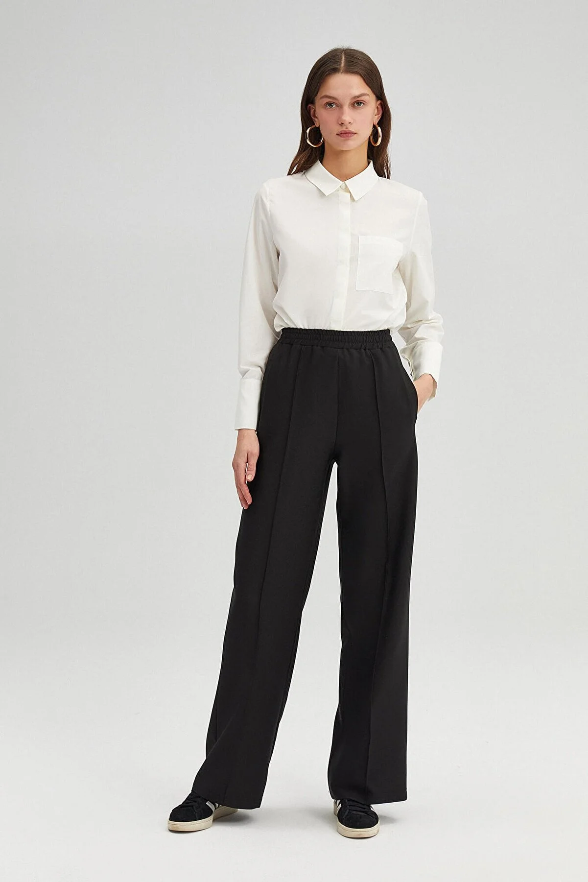 Touché Privé  Hose - Schwarz - Straight