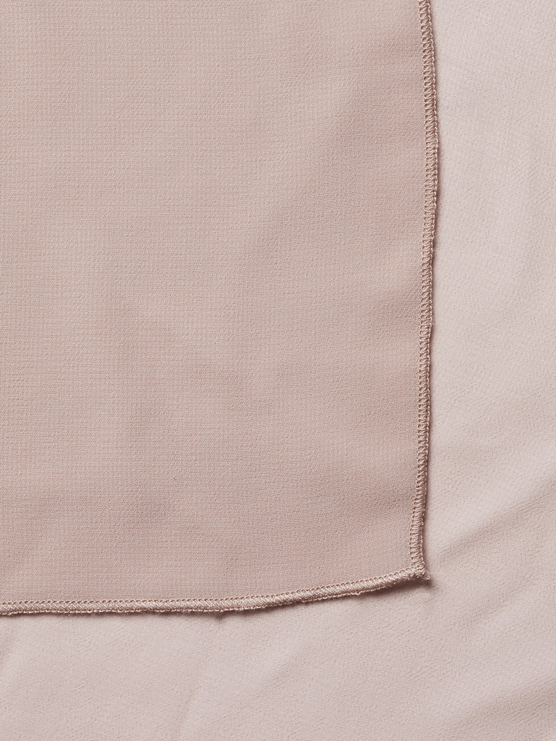 Stola aus Chiffon in mauve