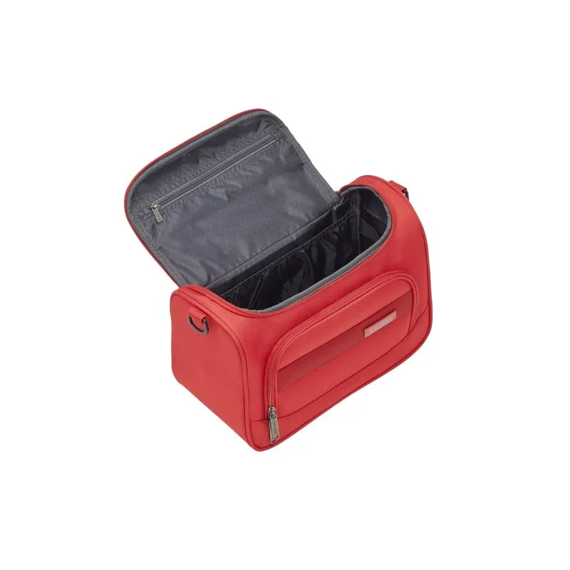 Travelite CHIOS Kofferset mit 4 Rollen Gr. L\/M (inkl. Reisetasche + Beautycase) - Rot