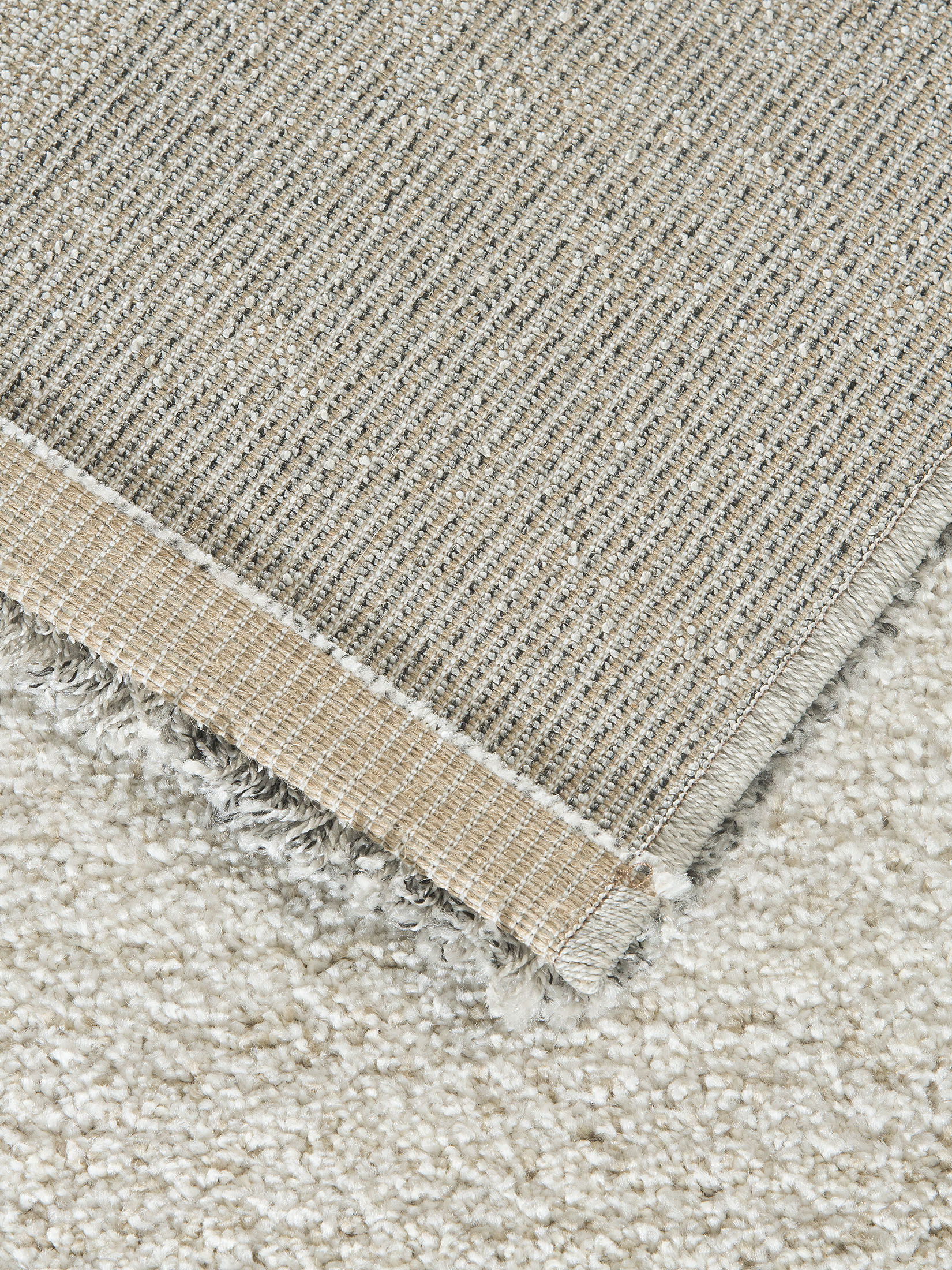 Belfort Moderner Teppich, Silber