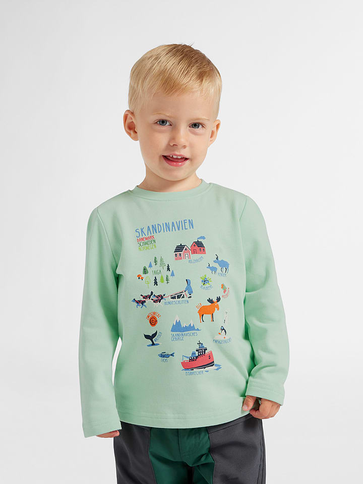 JAKO-O Sweatshirt in Hellgrün günstig kaufen 80/86
