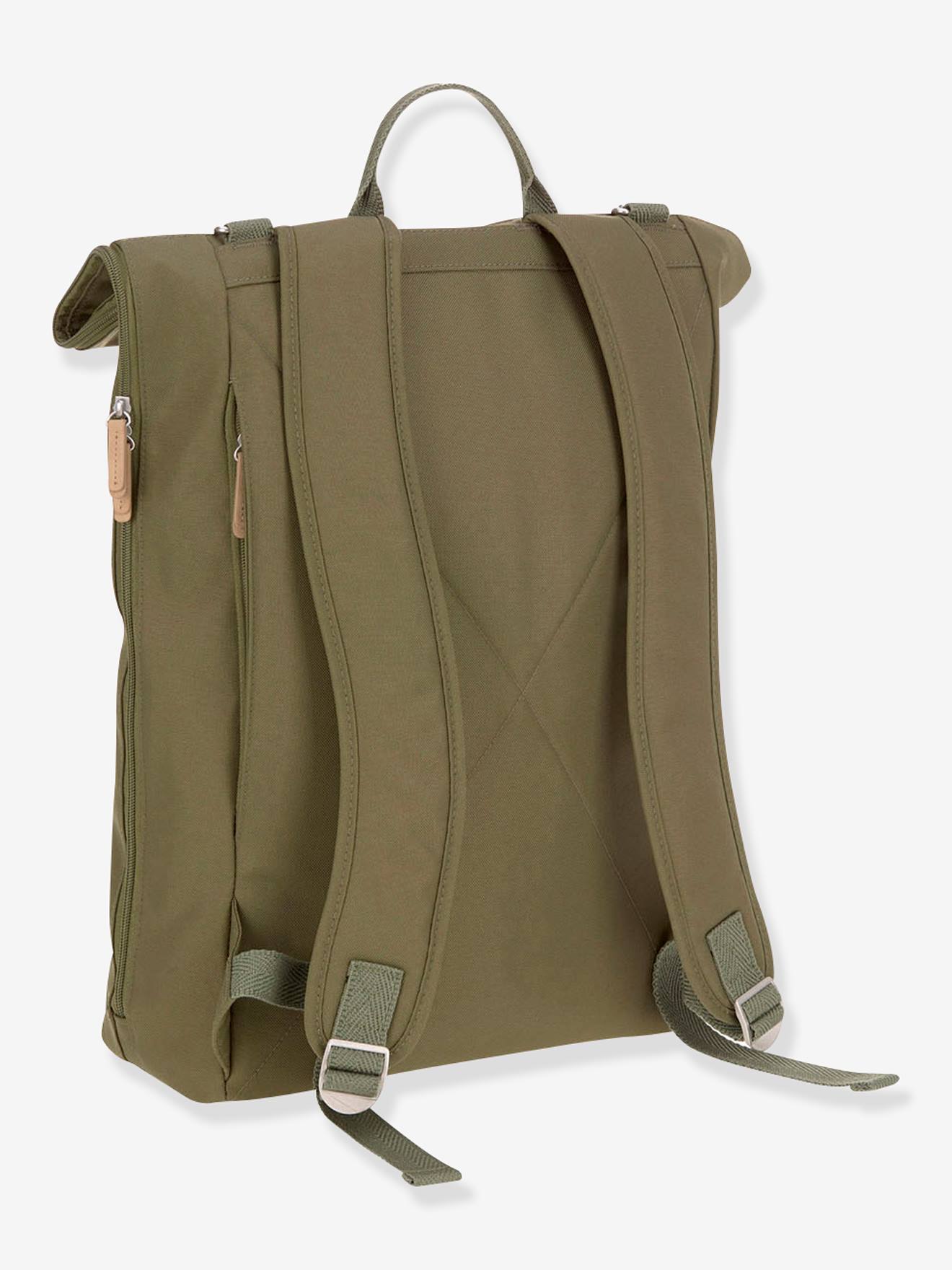 Sac à dos à langer Green Label LÄSSIG Rolltop gris anthracite