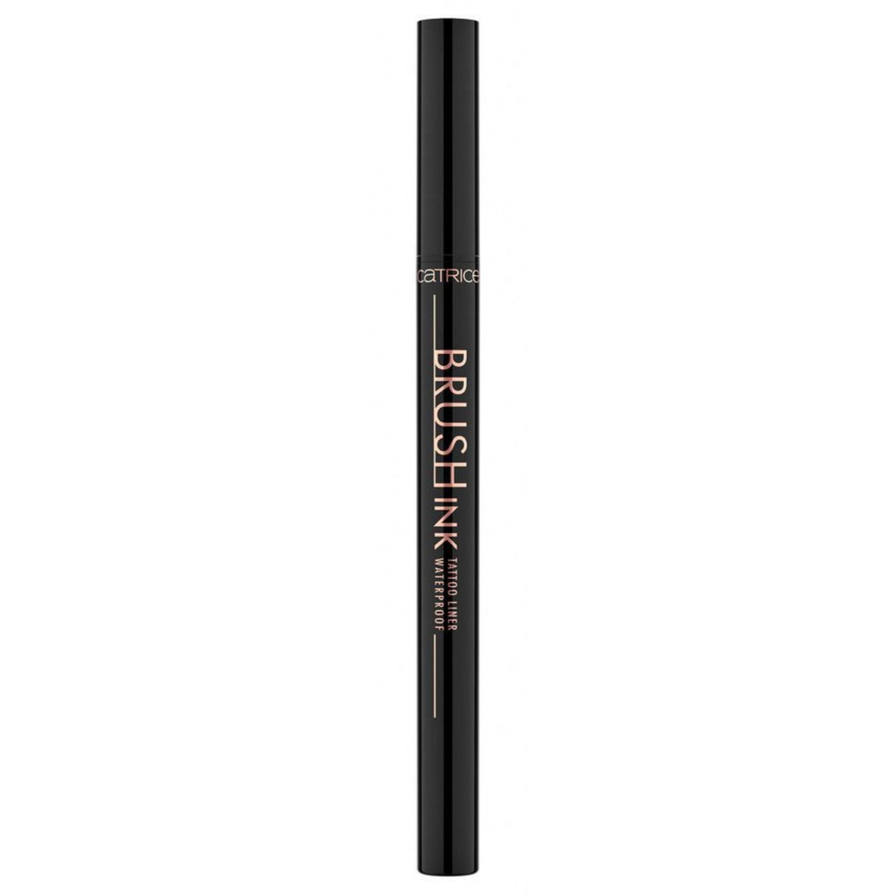 catrice Brush Ink Tattoo Liner Waterproof eyeliner effet tatouage 010 Black Waterproof Eyeliner