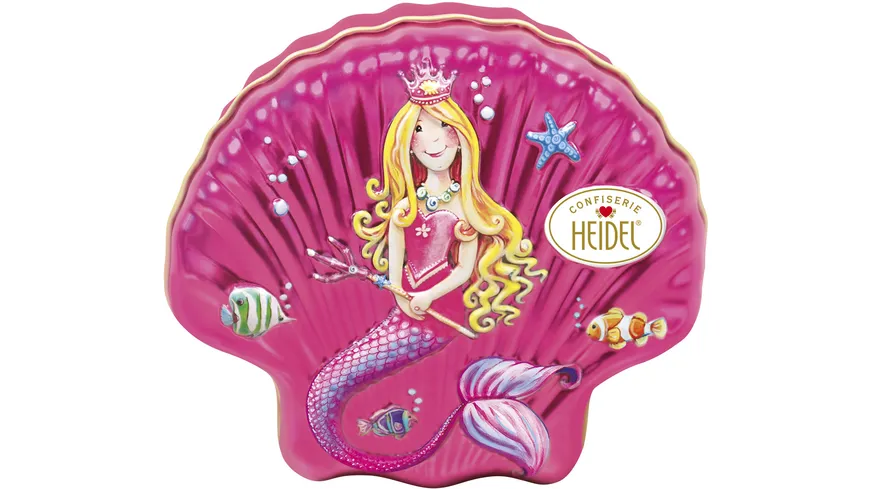 HEIDEL Muscheldose Meerjungfrau 86 g