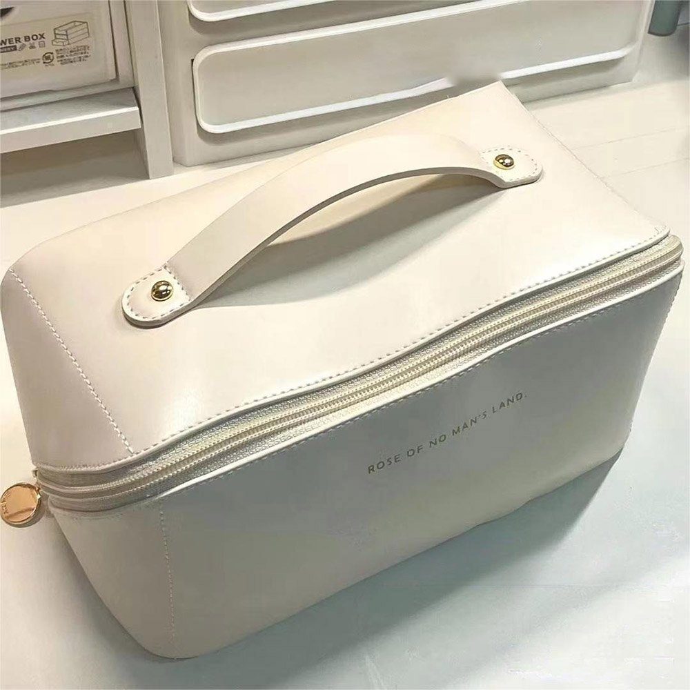 Deliana.makeup Kosmetiktasche Tragbare Reise-Kosmetiktasche, großes Fassungsvermögen, wasserdicht (1-tlg., 1 Stück Set), Solide Farbe Schale Typ