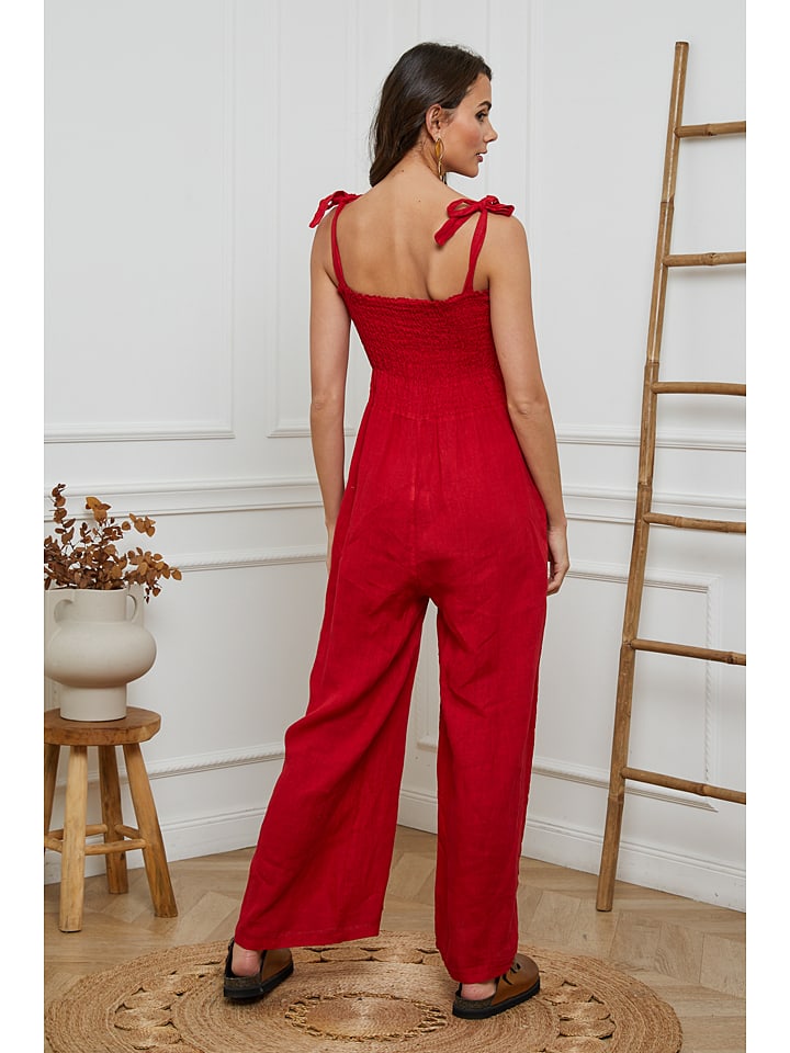 La Compagnie Du Lin Leinen-Jumpsuit 