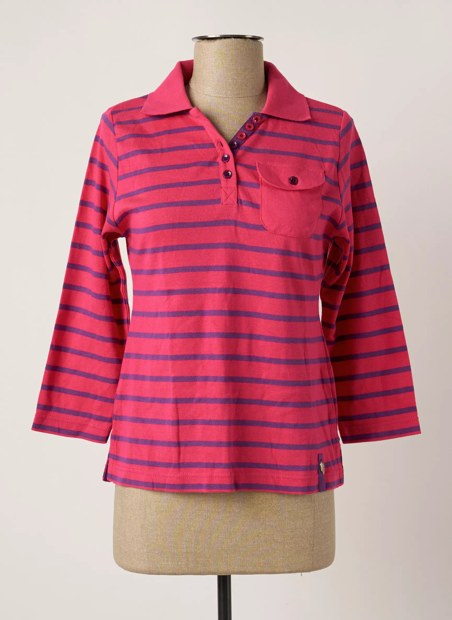 Allo Cean Polos Femme couleur rose