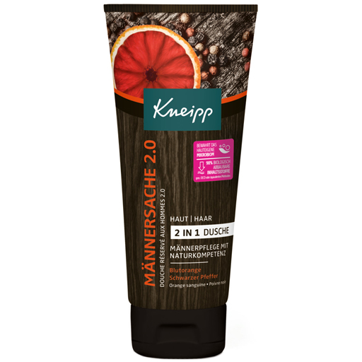 KNEIPP 2in1 Dusche Männersache 2.0  200 ml  Duschgel