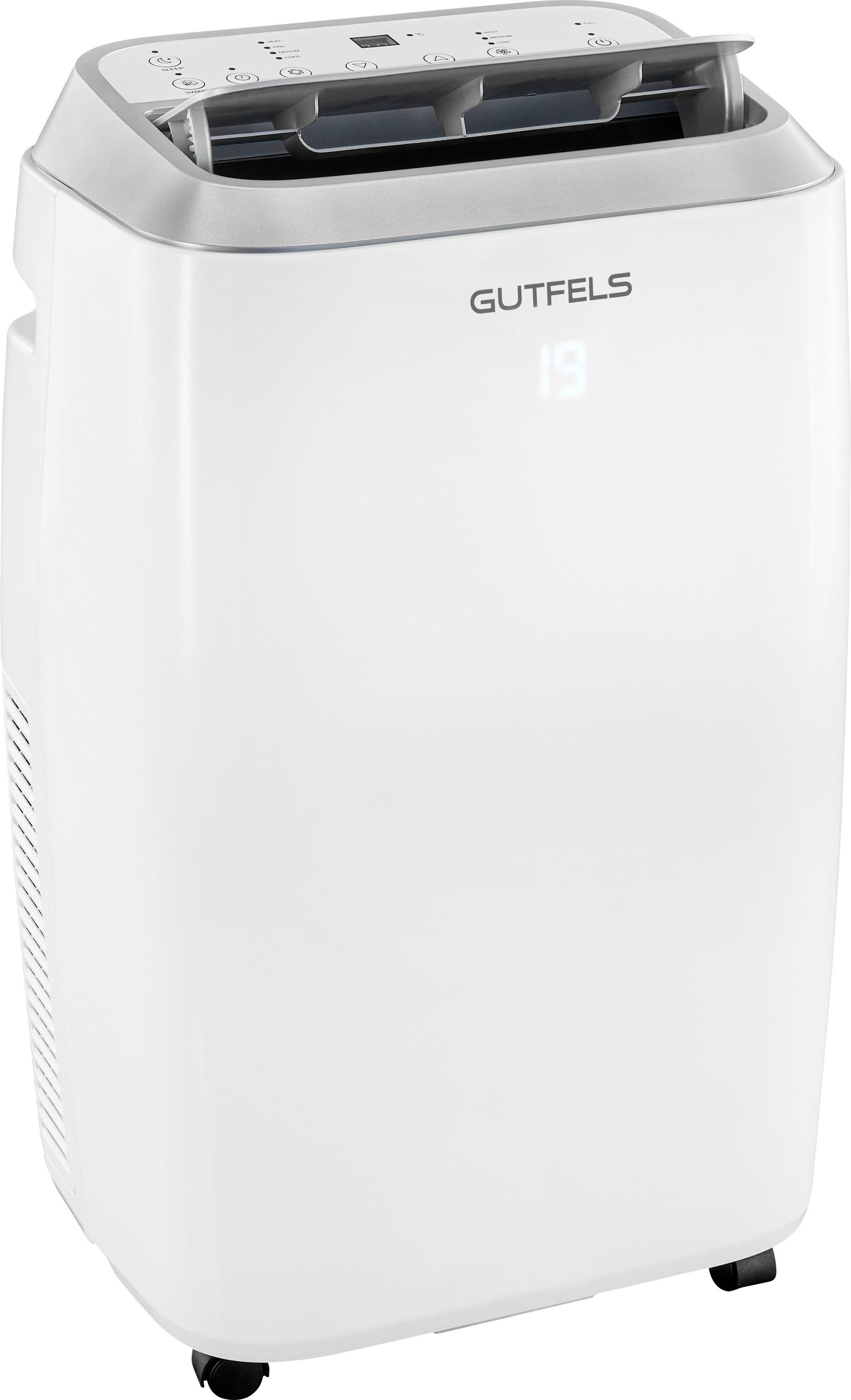 Gutfels 4-in-1-Klimagerät CM 81457 we, Luftkühlung - Entfeuchtung - Heizen, geeignet für 45 m² Räume