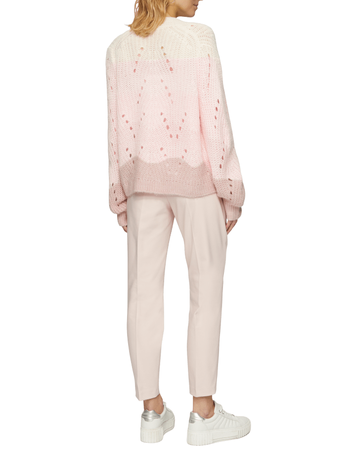 s.Oliver BLACK LABEL Strickjacke langarm in Pink günstig kaufen L