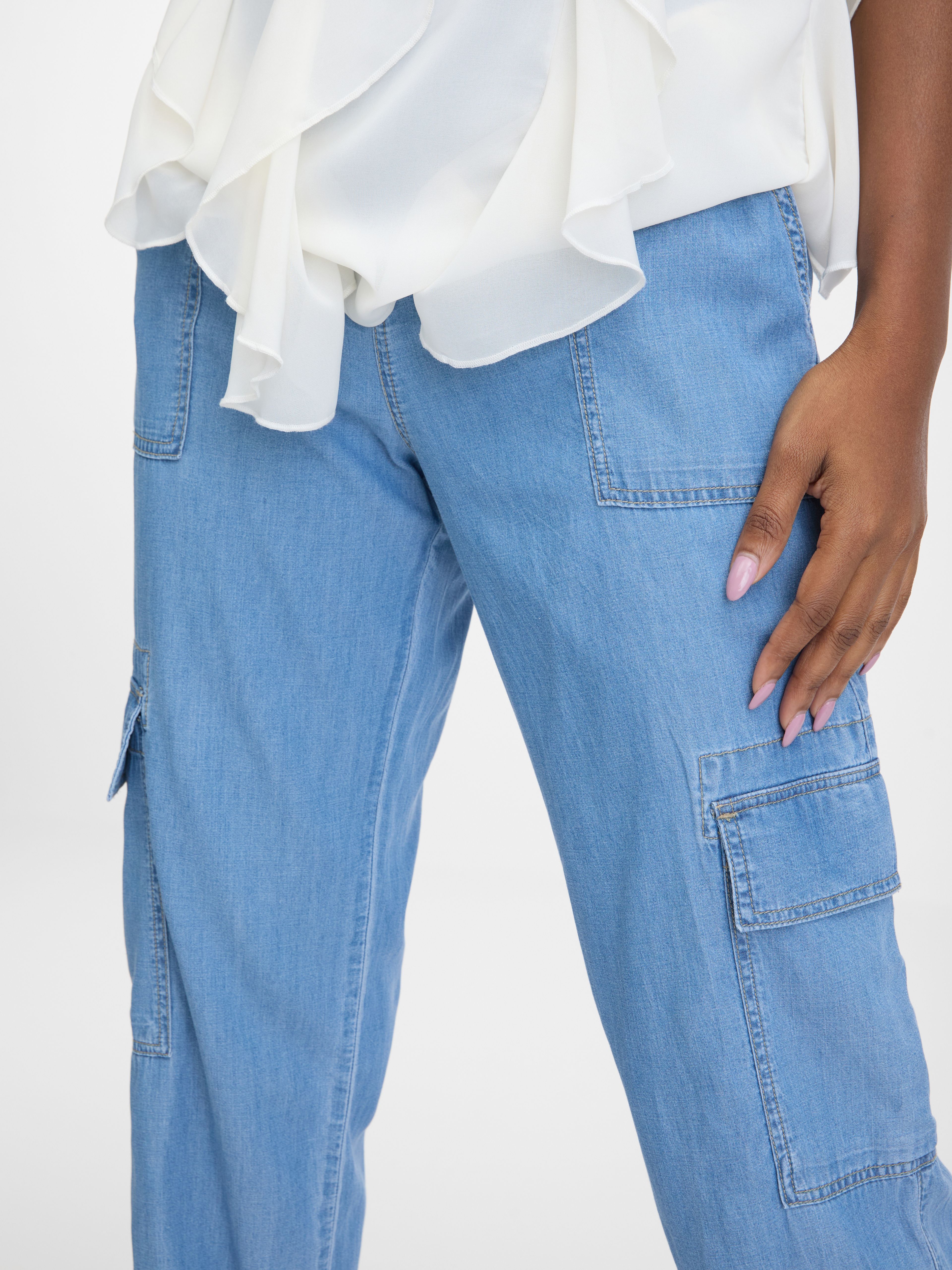 Blaue Denim-Hose ORSAY
