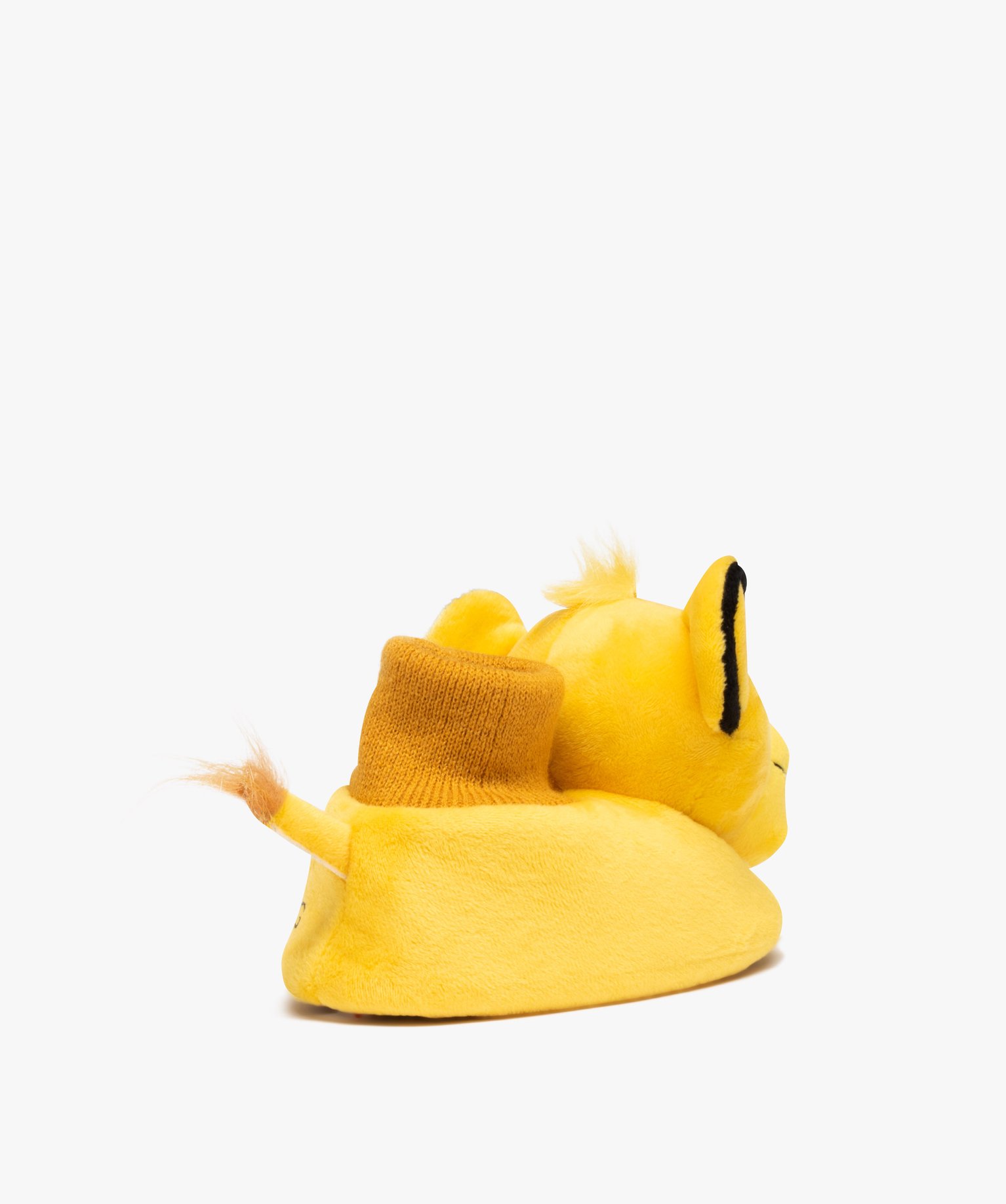 Chaussons fille en volume Nala - Roi Lion jaune | GEMO