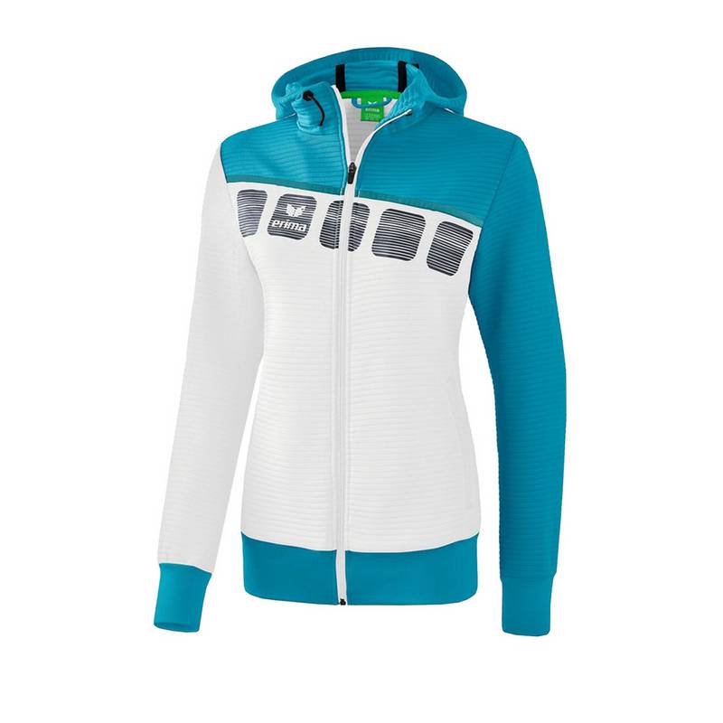 Erima 5-C Trainingsjacke Kapuze Damen Trainingsjacke Damen