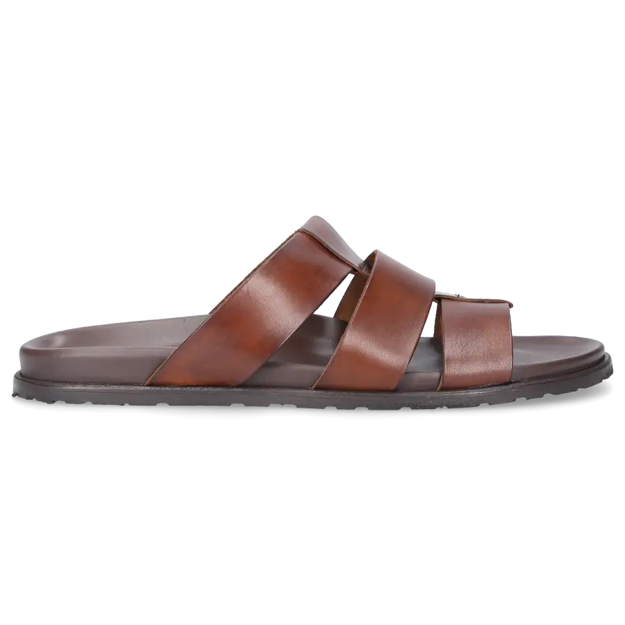 Budapester - Sandalen M6857 Kalbsleder - braun